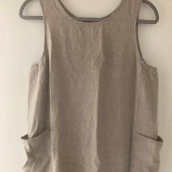 Flax Linen Dress / S - Picture 1 of 4